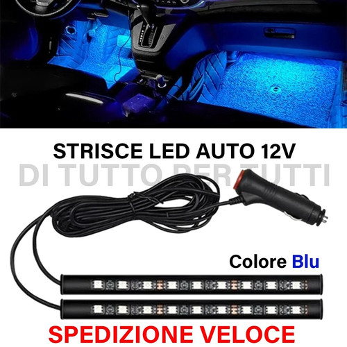 Strisce led 12v blu per - led, auto