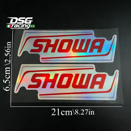 Adesivi showa forcella - showa, moto