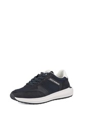 Sneakers stringate uomo blu