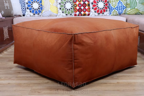 Pouf poggiapiedi ottomano - , in