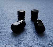 BMW Black Metal DUST CAPS