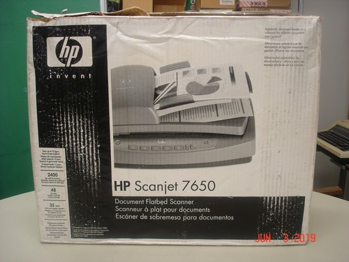Scanjet 7650 nuovo - hp, scatola