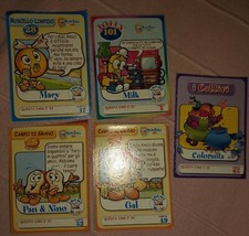 MULINO BIANCO -  carte Amici del Mulino - piccolo lotto 5 carte