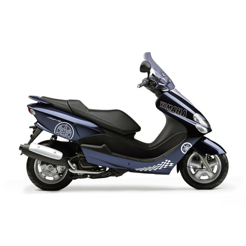 Set adesivi bianco majesty mbk - set,