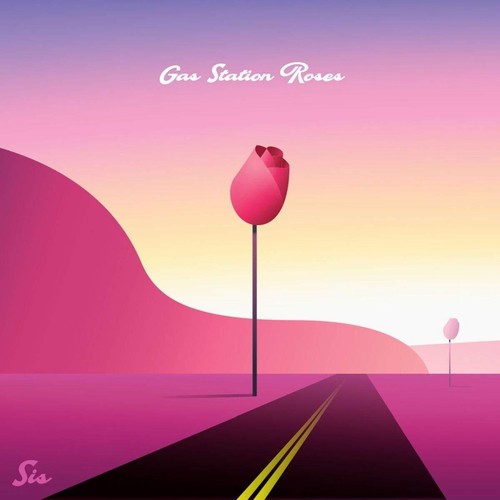 Sis gas station roses vinyl - station,