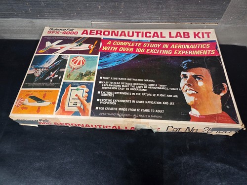 Vintage aeronautical lab kit - aeronautical,