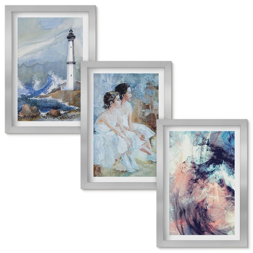 Set quadri parete con - da,