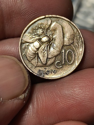 Regno italia centesimi 1919 - italia,