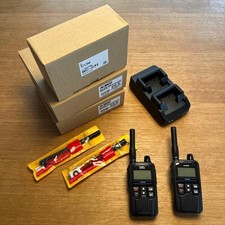 Alinco Dj-pv10 radio comunitarie digitali set due unità radio portatile bidirezionale