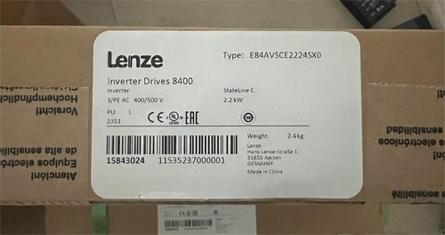 1pz e84avsce2224vx0 new lenze - 1pz,