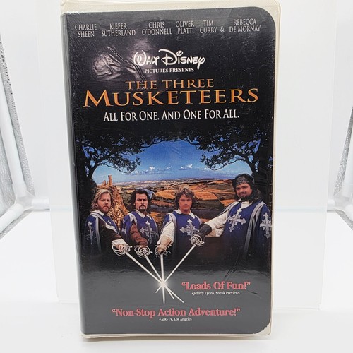 The three musketeers - musketeers, vhs