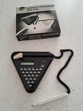 Rara CALCOLATRICE DESKTOP con PENNA Vintage Originale GIACENZA da COLLEZIONE !