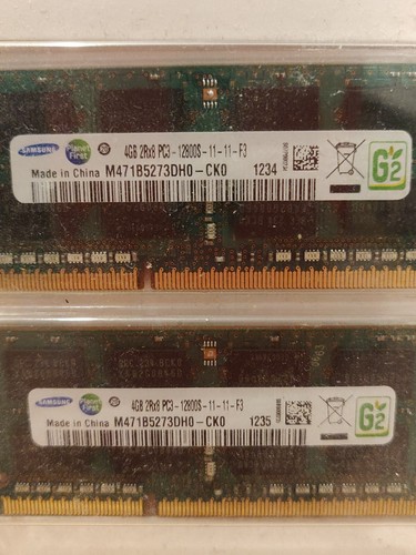 2x4 samsung pc3 12800 - gb,