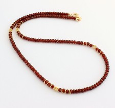 Nobile Granato Collana Pietre