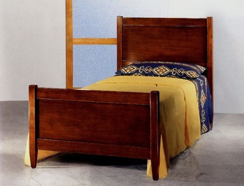 Letto singolo massello - letto,