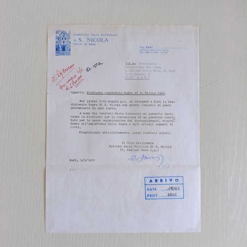 1983 nicola comitato - 1983, s.nicola