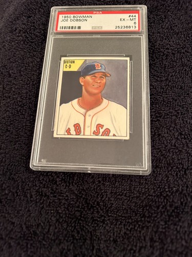1950 bowman joe dobson - 1950, #44