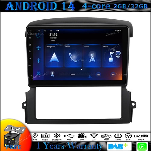 Autoradio android 14 gps - 9",
