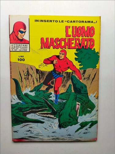 Fumetto uomo mascherato - l'uomo,