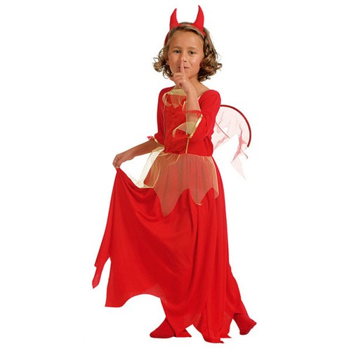 Costume rosso diavoletta - da,