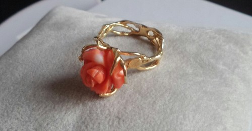 Artigianale anello donna oro - anello,