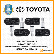 4 x SENSORI TPMS TOYOTA YARIS