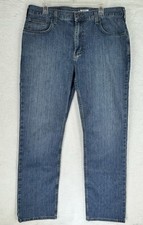 Jeans uomo Carhartt robusto flessibile relaxed fit denim 36x32 BDFG2804-M nuovo con etichette