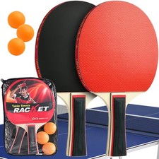 Set 2 racchette da ping pong +