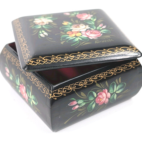 Fedoskino russian lacquer - lacquer, box