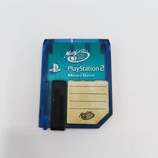 Memory Card 8MB per PlayStation 2 (PS2) – MadCatz Magic Gate Trasparente Blu