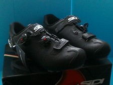 Scarpe SIDI MTB Dragon 5 SRS Mega 42,5 nero opaco ciclocross ghiaia NUOVE