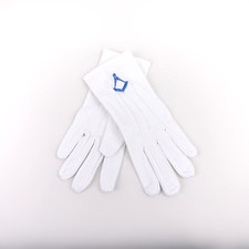 Guanti di cotone Massoneria