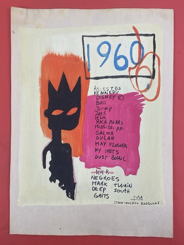 Jean michel basquiat fatto a - jean-michel, (fatto