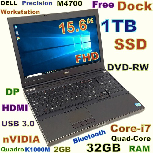Workstation dell m4700 - workstation, i7-quad