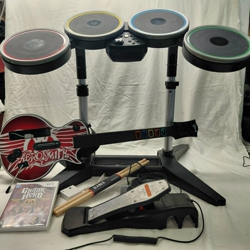Nintendo wii rock band bundle - nintendo,