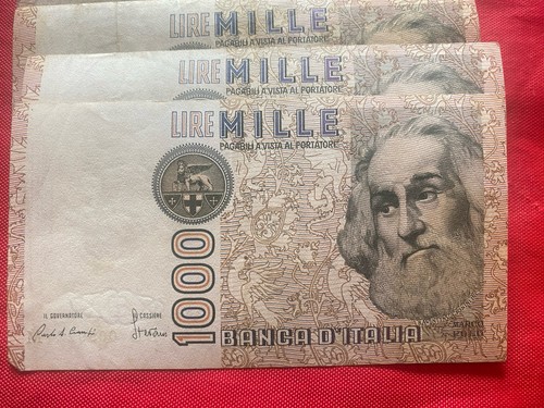 1000 lire mille - 1000, d