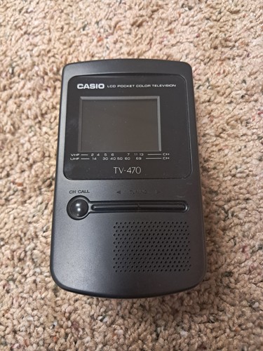 Casio 470b 470 - tv-470b, lcd