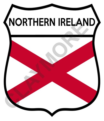 Irlanda del nord adesivo auto - irlanda,