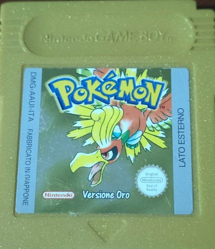 Pokemon oro game boy - oro,