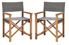 SEDIA REGISTA IN LEGNO TELA