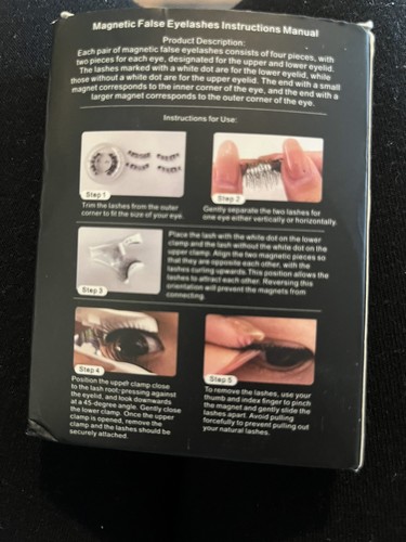 Magnetic lashes with - lashes,