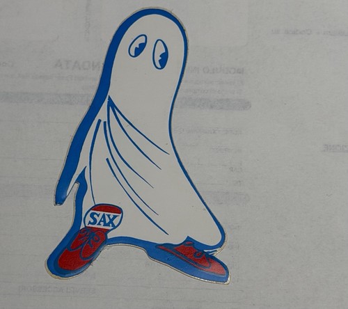 Adesivo scarpe sax fantasma - adesivo,