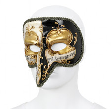 Maschera veneziana naso lungo