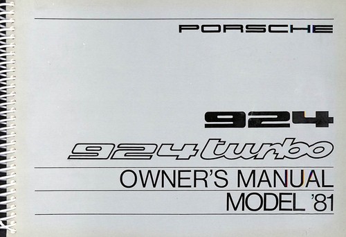 Porsche 924 turbo manuale - porsche,