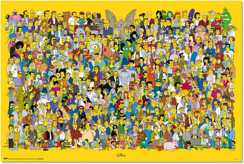 Poster con stampa dei - con,
