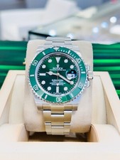 Rolex Submariner Hulk 116610LV Verde Ceramica Lunetta Ostrica Orologio Mint