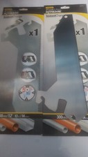 stanley fat max xtreme lame per sega x 2 da montare 0-20-104 300mm 12" per plastica pvc