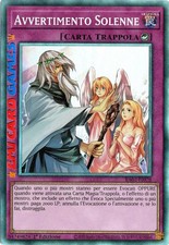 AVVERTIMENTO SOLENNE -