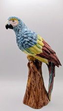 Vintage ceramic parrot figure