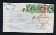 Rare lettre de Bordeaux pour